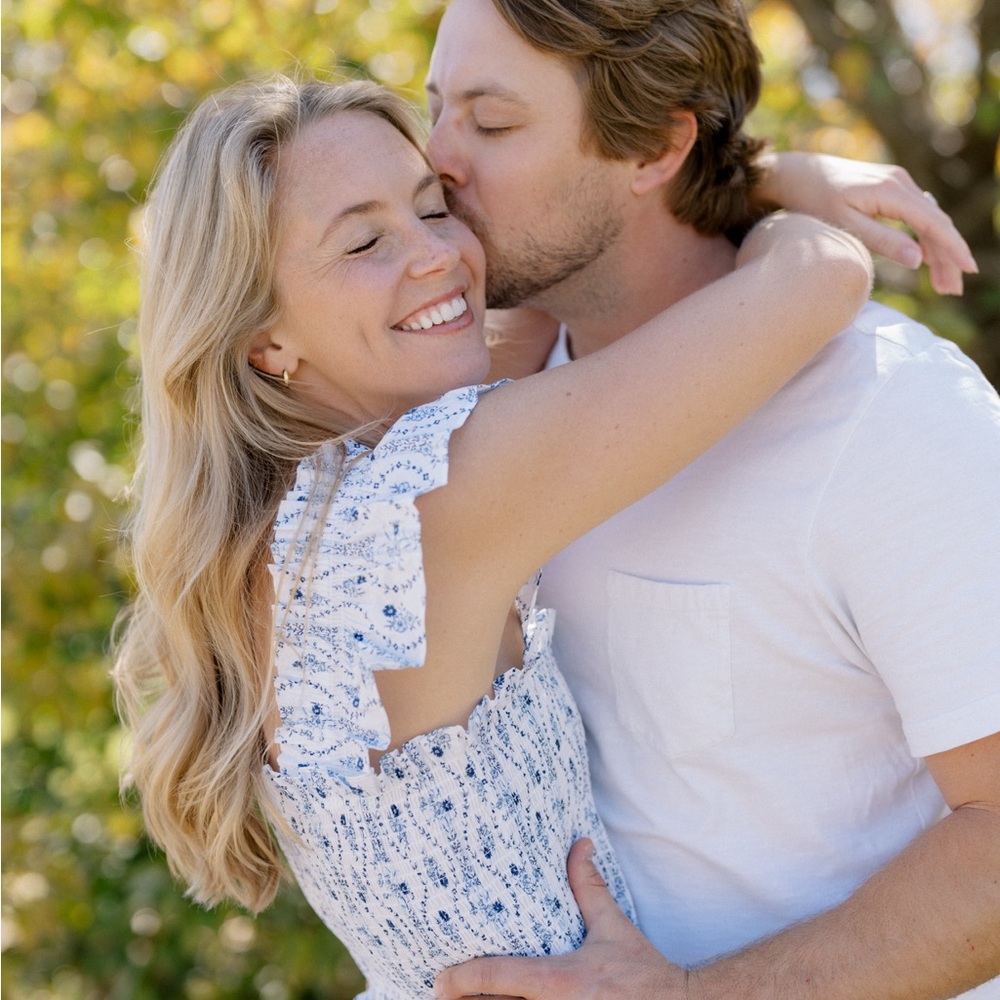 Hill House Ellie Nap Dress - Blue Vine Stripe